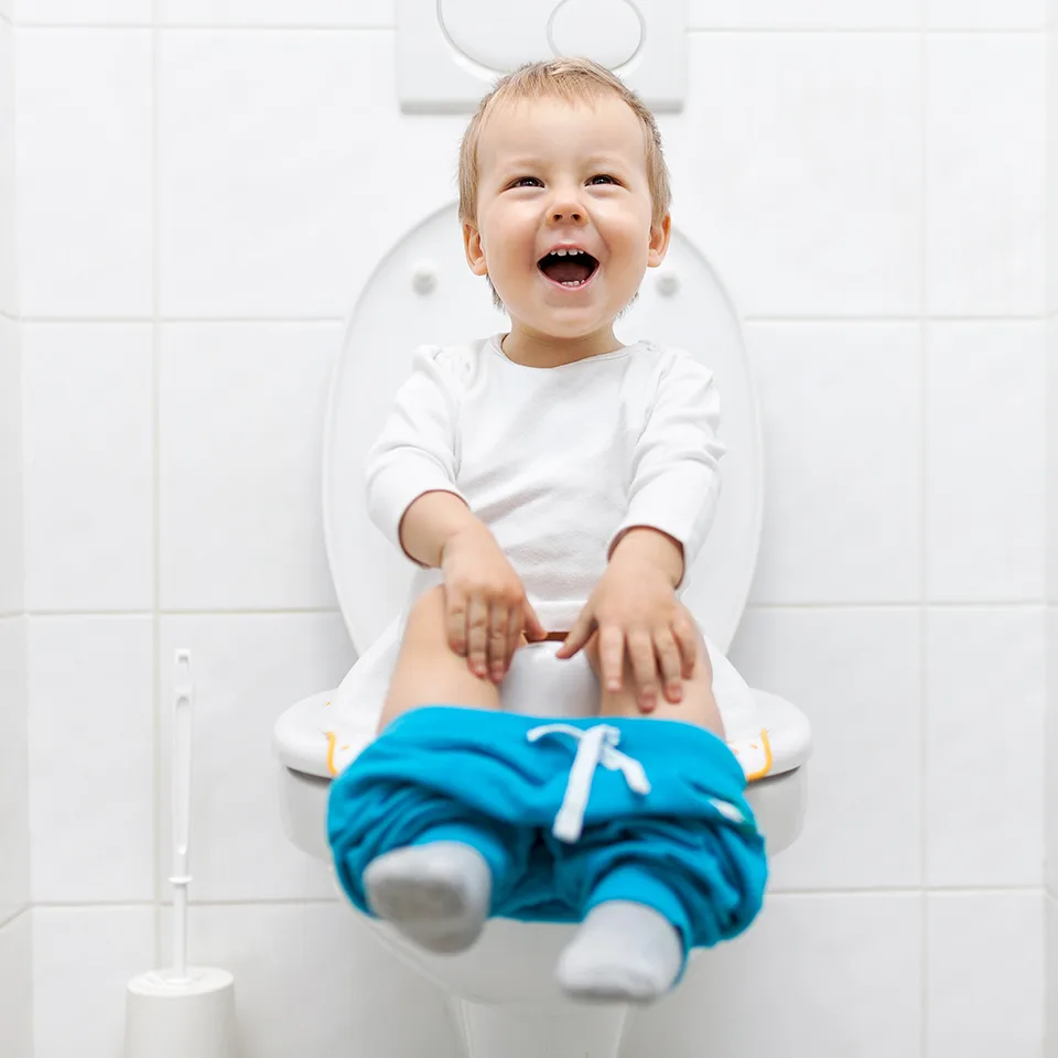 preparación para dejar el pañal